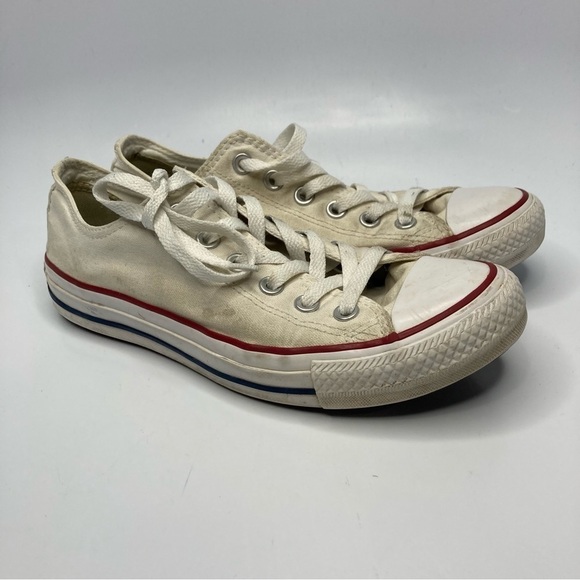 Converse sneakers white size 8 - Picture 1 of 9